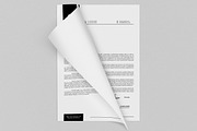 Corporate Letterhead 9 with MS Word, a Stationery Template by ND Design (Thumbnail 6 of 8)