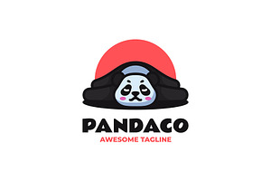 Panda Mascot Cartoon Logo, a Branding & Logo Template by Artnivora.Std