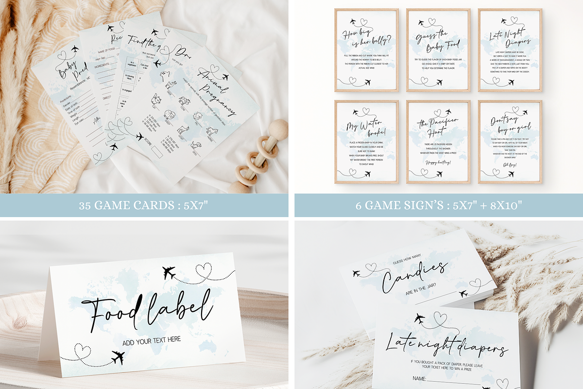 Adventure Baby Shower Invitation, an Invitation Template by Digital_Mind (Photo 5 of 9)