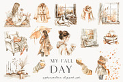 My Fall Day, a Seasonal Illustration by PeDe Designs (Thumbnail 12 of 12)