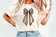 Coquette Bow Leopard PNG, an Illustration by Watercolor design (Thumbnail 3 of 3)