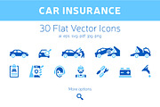 Car Insurance Icons, an Icon by Maril (Thumbnail 1 of 4)