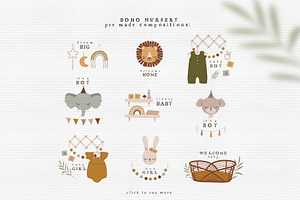 Bohemian Nursery BUNDLE