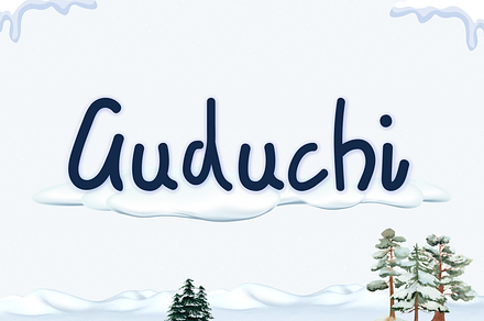 Guduchi Handmade Font