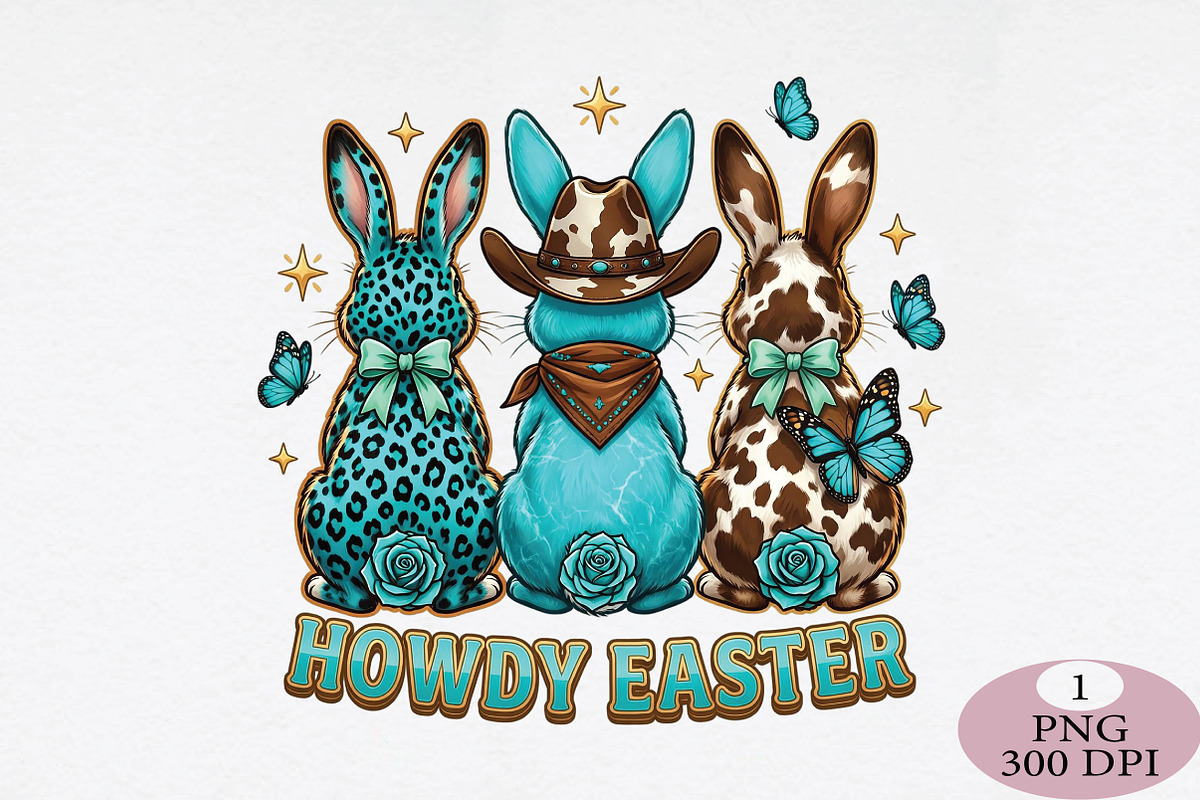 Howdy Easter Png, an Illustration by Daily.Designs (Photo 1 of 5)