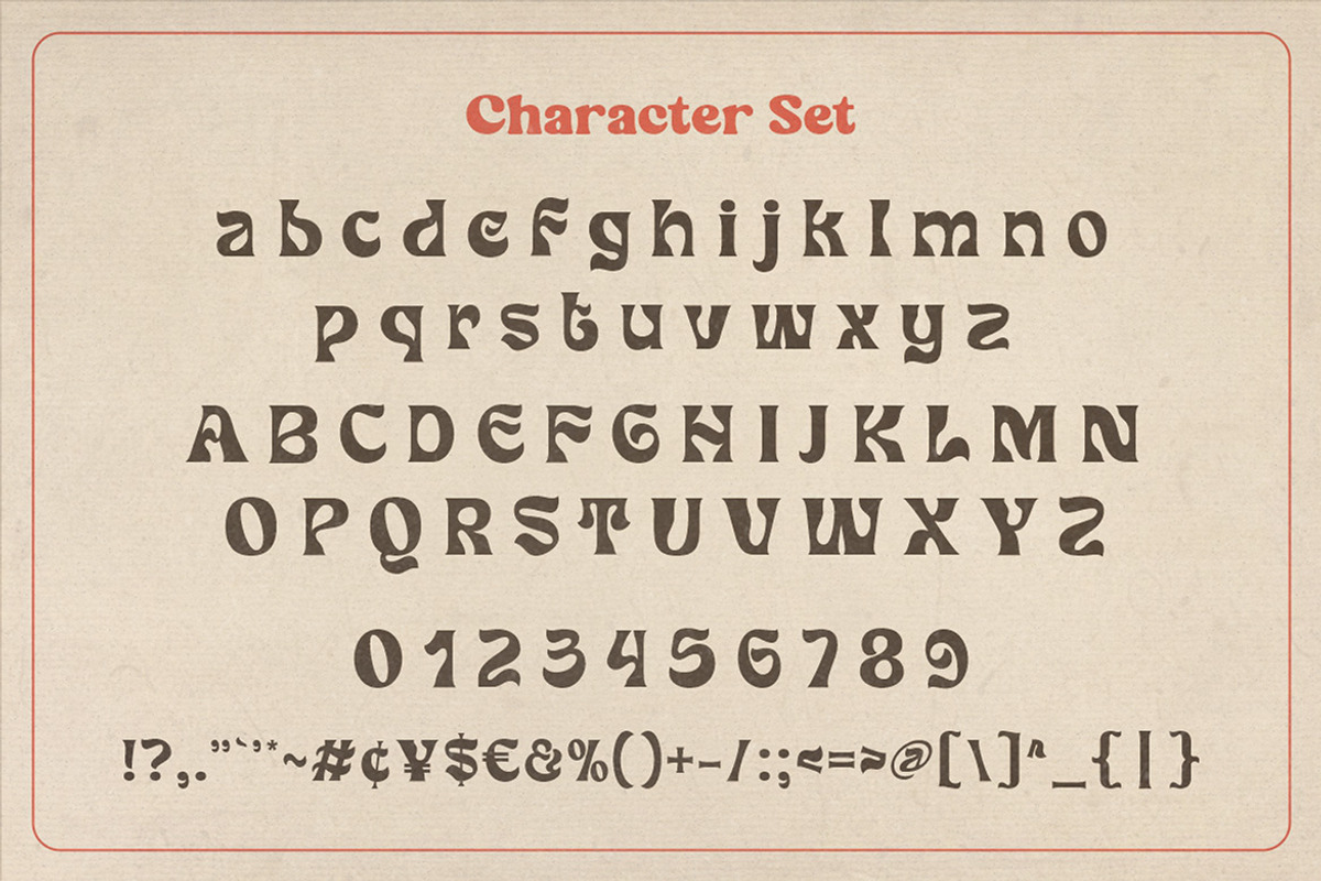 Suncos - Retro Funk Font!, a Serif Font by HansCo Studio (Photo 10 of 11)