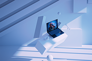 Laptop, an Object 3D Model by Snji | 3D Models (Thumbnail 12 of 15)