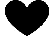 Heart Shape Silhouette, an Object Graphic by Creativeshirt (Thumbnail 3 of 19)