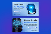 AI Facebook Banners, a Social Media Template by Brandify Studio (Thumbnail 2 of 4)