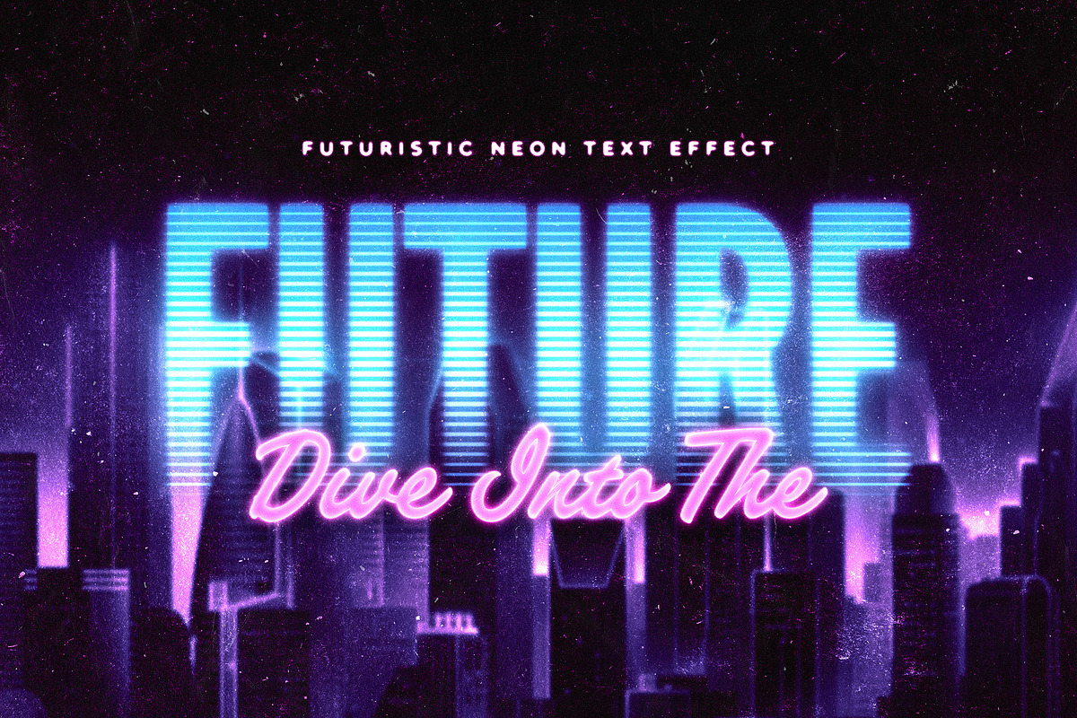 80s Text Effects Collection, a Layer Style Add-On by pixelbuddha.net (Photo 3 of 15)