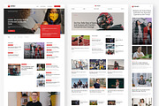 Trendzi - Newspaper Magazine Framer, a Websites & App Template by peterdraw (Thumbnail 2 of 5)
