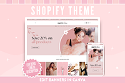 Nail Salon Shopify Theme, a Shopify Template by SunshineStudioBoutique (Thumbnail 1 of 9)