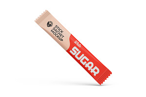 Slim White Sugar Sachet Mockup