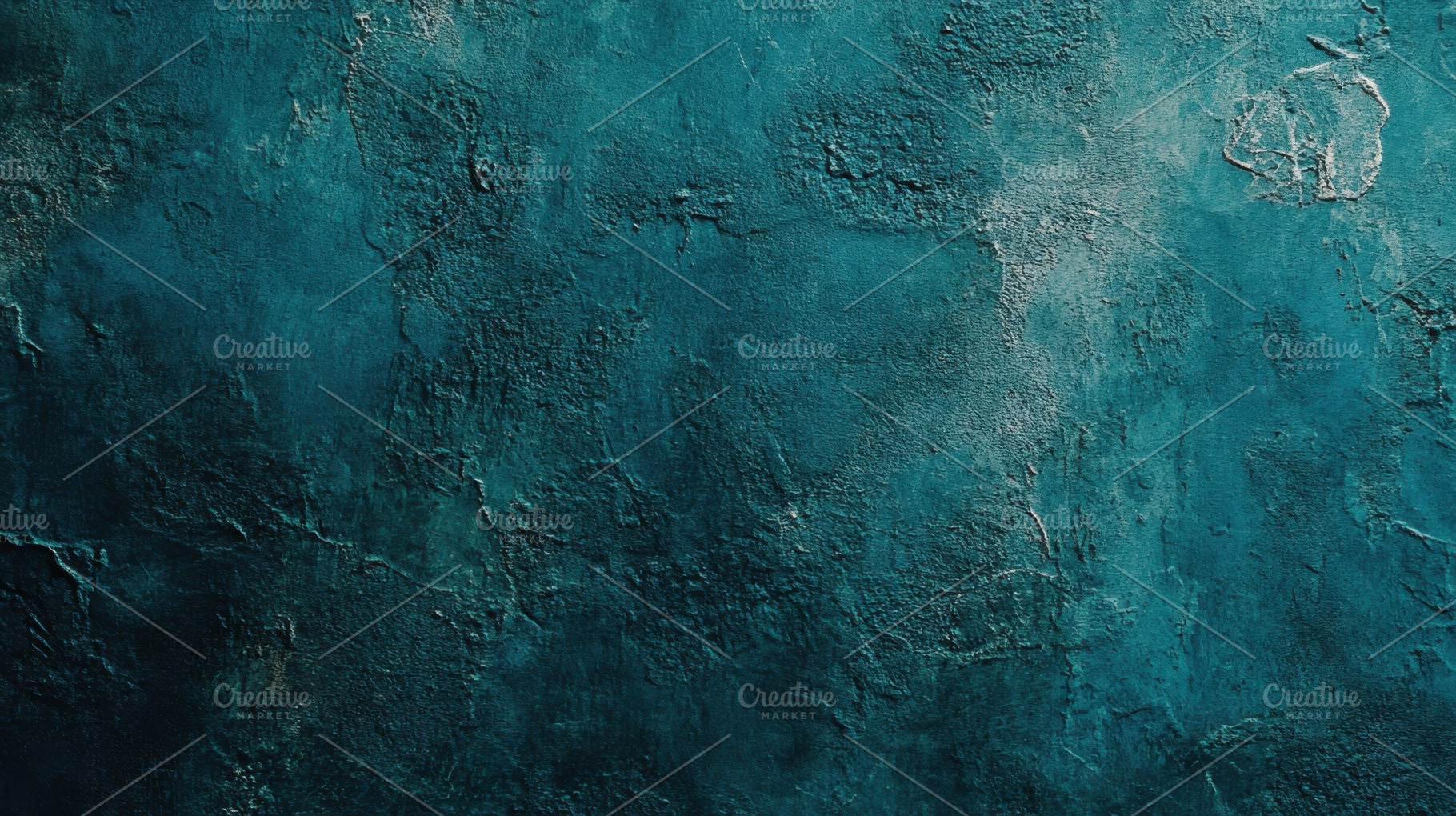 Deep teal textured wall background g, a Photo by Pixeness Studio