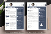 Resume Cv Template Word Apple Pages, a Resume Template by Tbunny (Thumbnail 2 of 6)