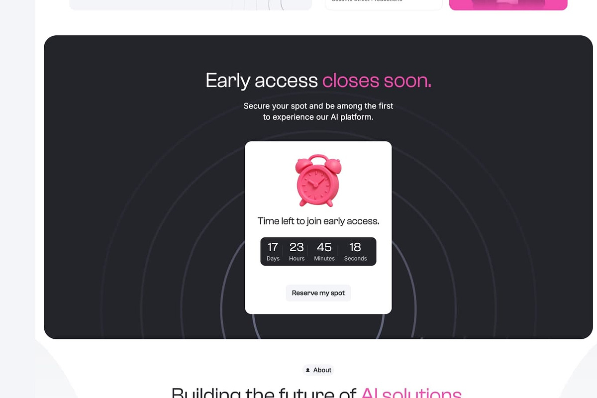 Liftoff - AI themed Webflow Template, a Landing Page Template by Toms Design (Photo 4 of 5)