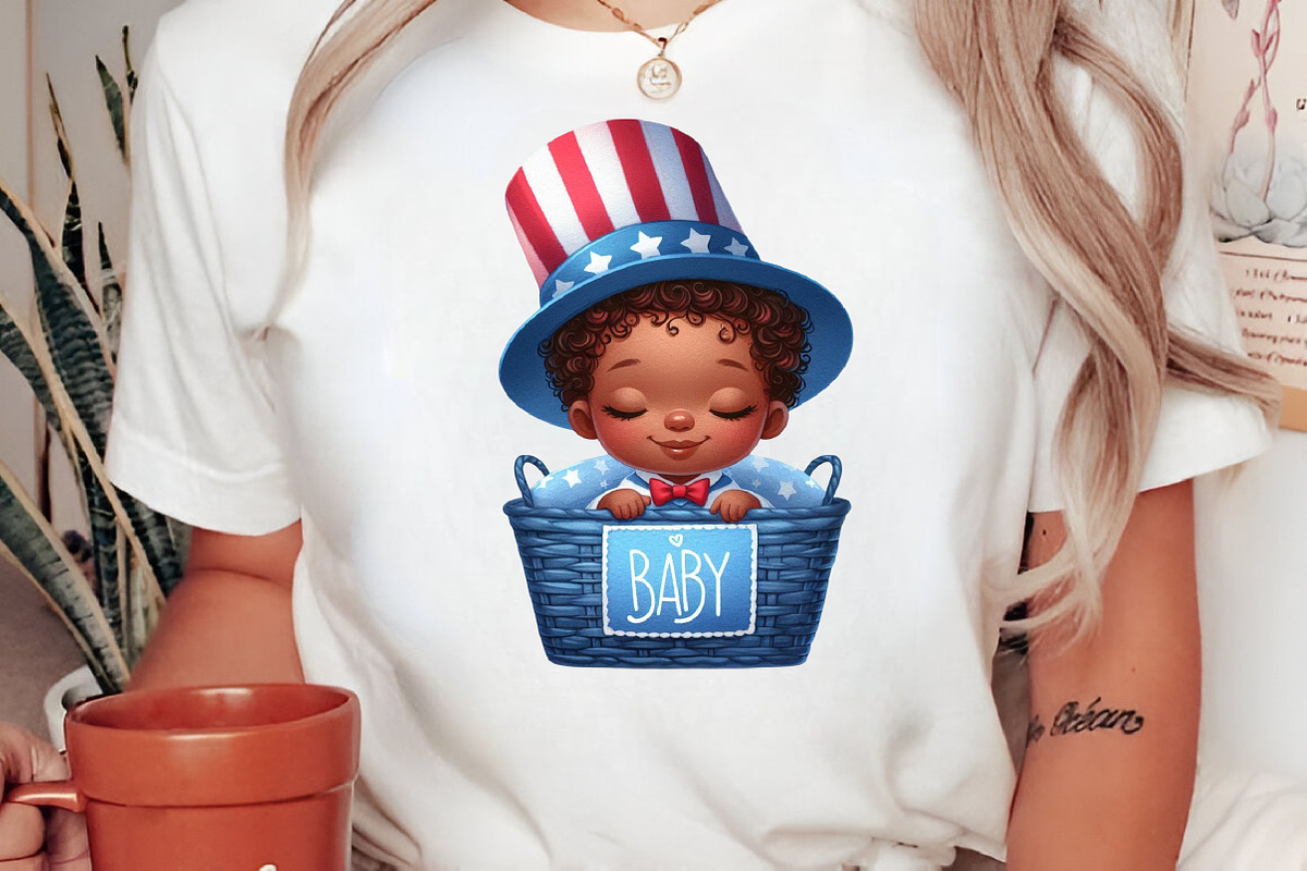 4th of July Baby Nursery Clipart, an Illustration by Craft Nest (Photo 8 of 9)