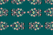 Floral 12 Textile Patterns Bundle, a Pattern Graphic by Aban's World (Thumbnail 3 of 13)