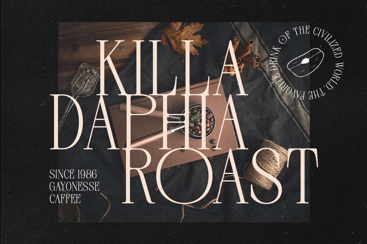 Raymond Khomers, a Sans Serif Font by Fargun Studio (Photo 3 of 22)
