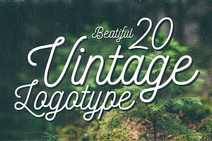 20 Vintage Logotype 2