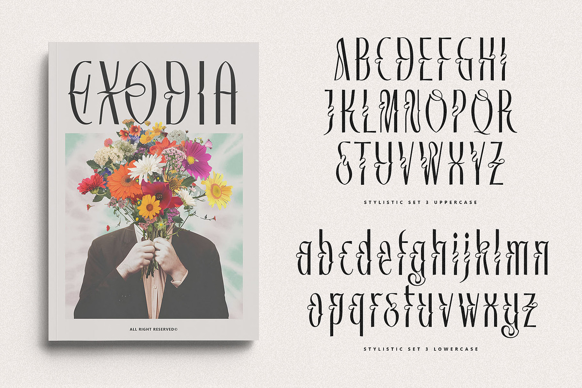 Brossaky Typeface, a Sans Serif Font by alit design (Photo 12 of 17)