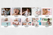 Baby Instagram Posts, a Social Media Template by Social Corner Graphics (Thumbnail 7 of 8)