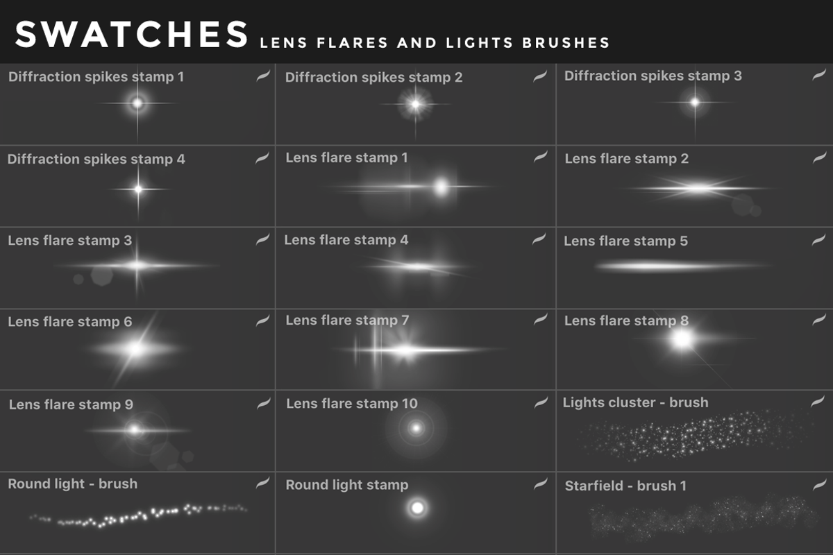 Procreate Brushes Bundle, a Brush Add-On by MiksKS (Photo 38 of 61)