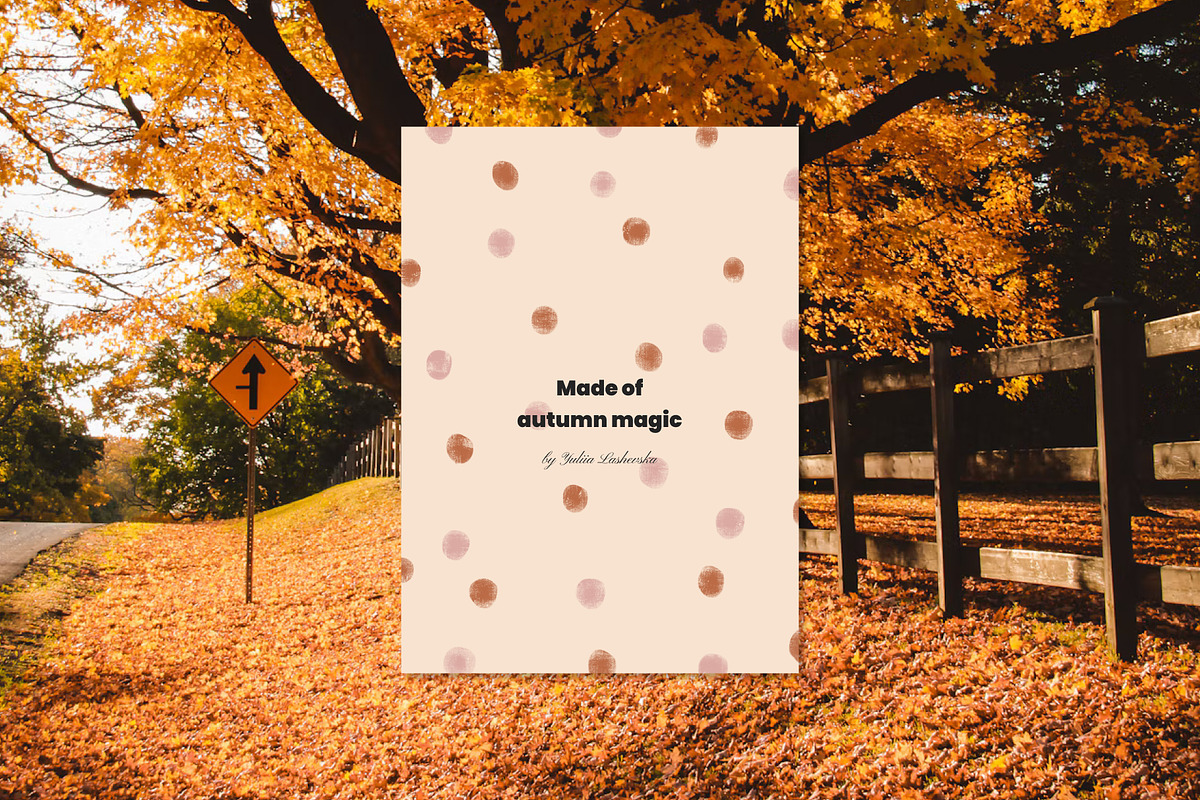Hand Drawn Autumn Backgrounds, a Background Graphic by Yuliia Lashevska (Photo 10 of 10)