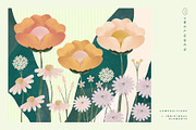 Painted Flowers and Compositions, an Object Graphic by Basia Stryjecka (Thumbnail 2 of 19)