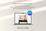Professional Life Coach Website, a Landing Page Template by batang (Thumbnail 4 of 5)