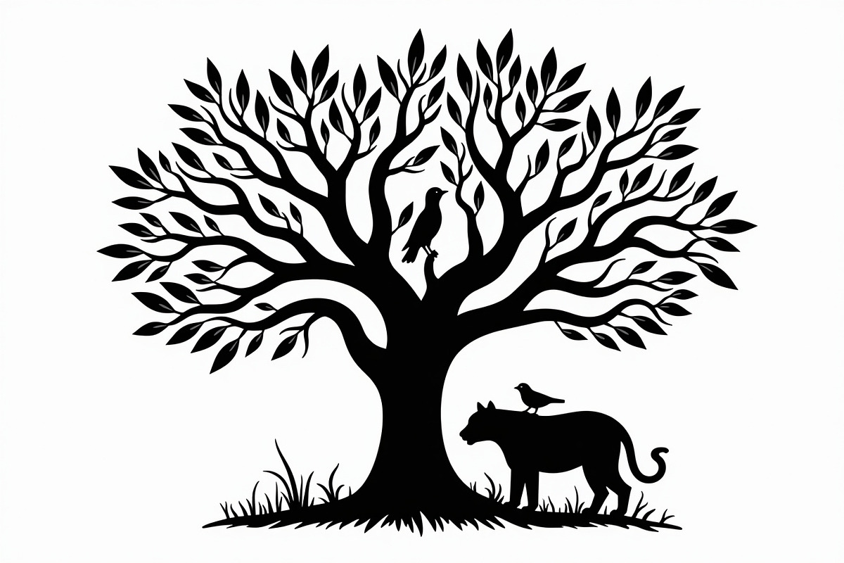 Beautiful Cheetah Silhouette Vector, an Illustration by Amazin_art (Photo 13 of 21)