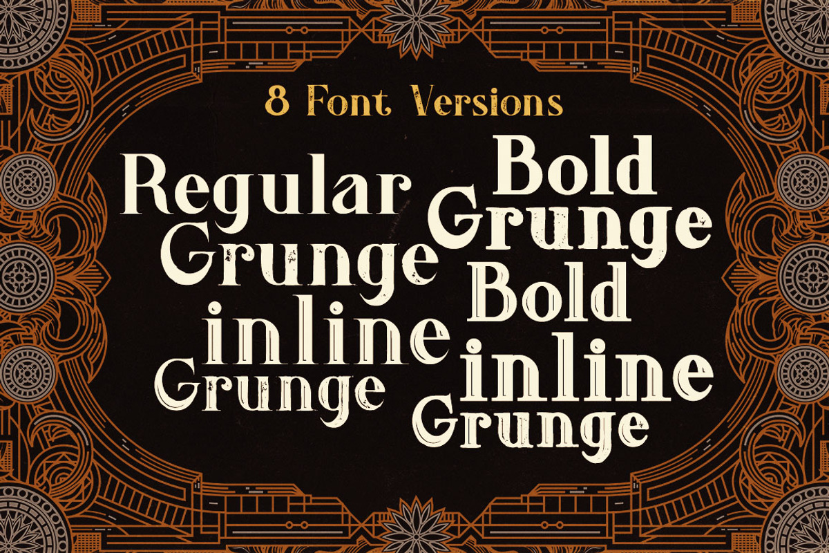 Dories - Display Font preview 2