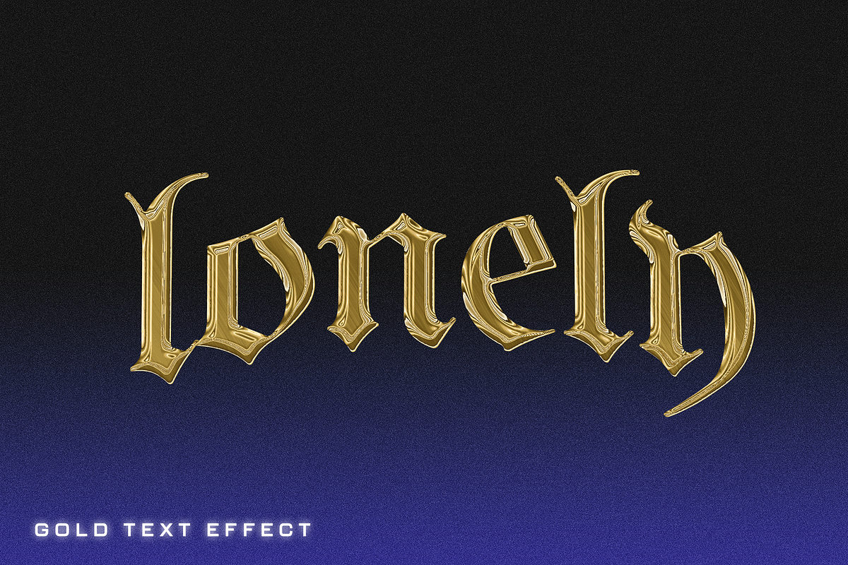 Cinematic Gold Text Effects PSD, a Layer Style Add-On by Sixtysix Labs (Photo 5 of 9)
