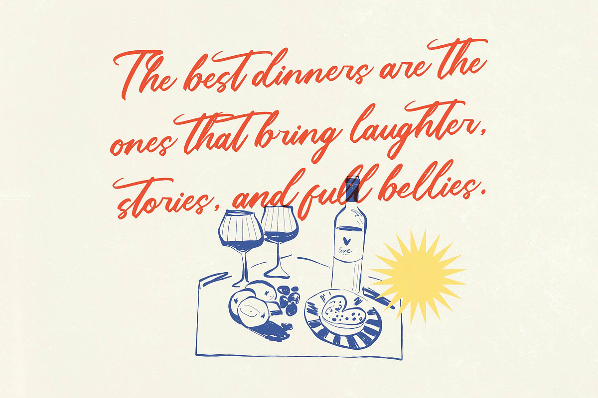 Saturday Catalan Bold Brush Font, a Script Font by Letterena Studios Script (Photo 9 of 20)