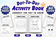Dot to Dot Activity Book for Kids, an Illustration by Neon Studio (Thumbnail 1 of 3)