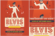 Elvis Night Flyer Template, a Flyer Template by FlyerHeroes (Thumbnail 4 of 4)