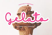 Gelato Modern Calligraphy Font, a Script Font by Formatika Studio (Thumbnail 1 of 6)