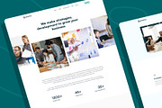 Growthus - Agency Website Template, a Bootstrap Template by Creative Perspective (Thumbnail 3 of 8)