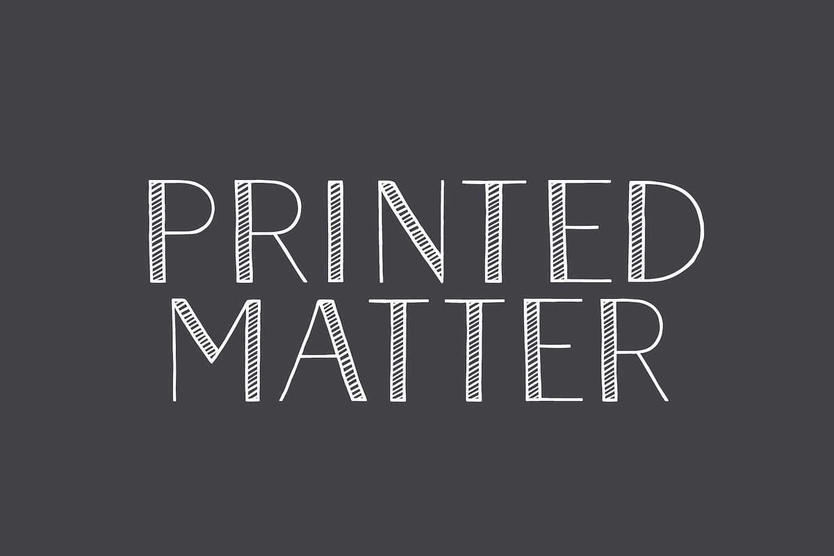 Naive Inline Sans Font Collection preview 6