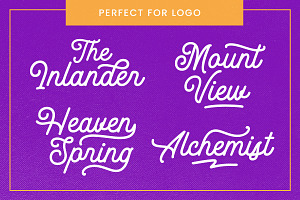 The Vaguer - Modern Monoline Font