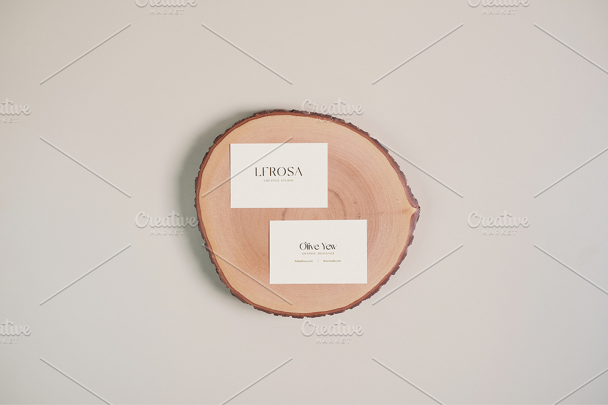 Lfrosa - Business Card Mockups, a Mockup by notgreystudio (Photo 6 of 8)