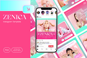 ZENICA - Instagram Template