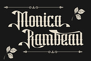 Zenada Blackletter, a Blackletter Font by IHDSTD (Thumbnail 2 of 9)
