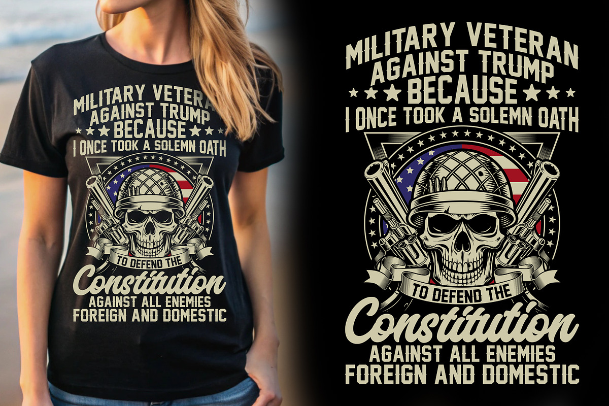 Veteran T-shirt Design, a Graphic by Crafts Bundle (Photo 2 of 2)