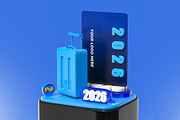 New Year 2026 3D Icon Pack, an Object Illustration by pixelmock (Thumbnail 10 of 13)