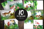 Tropic set, a Decorative Illustration by Tatiana Davidova (Thumbnail 3 of 3)