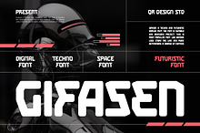 Gifasen - Techno Font