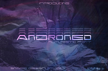 Androned – Futuristic Font