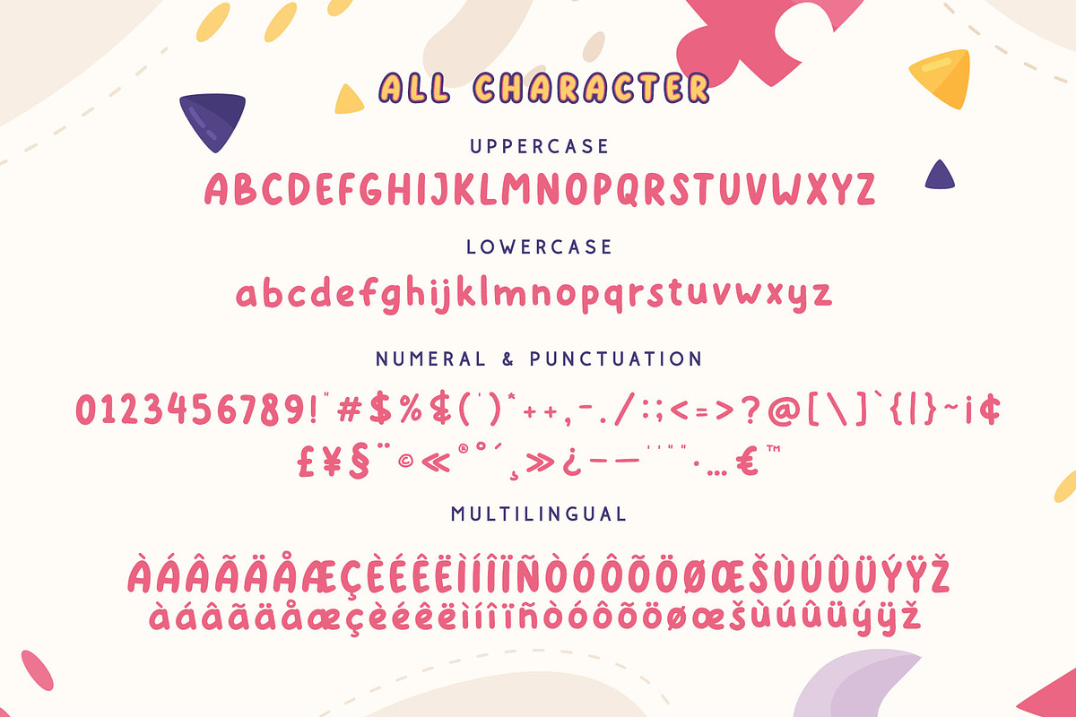 Kiddosy - Layered Display Font, a Font by Craft Supply Co. (Photo 9 of 9)