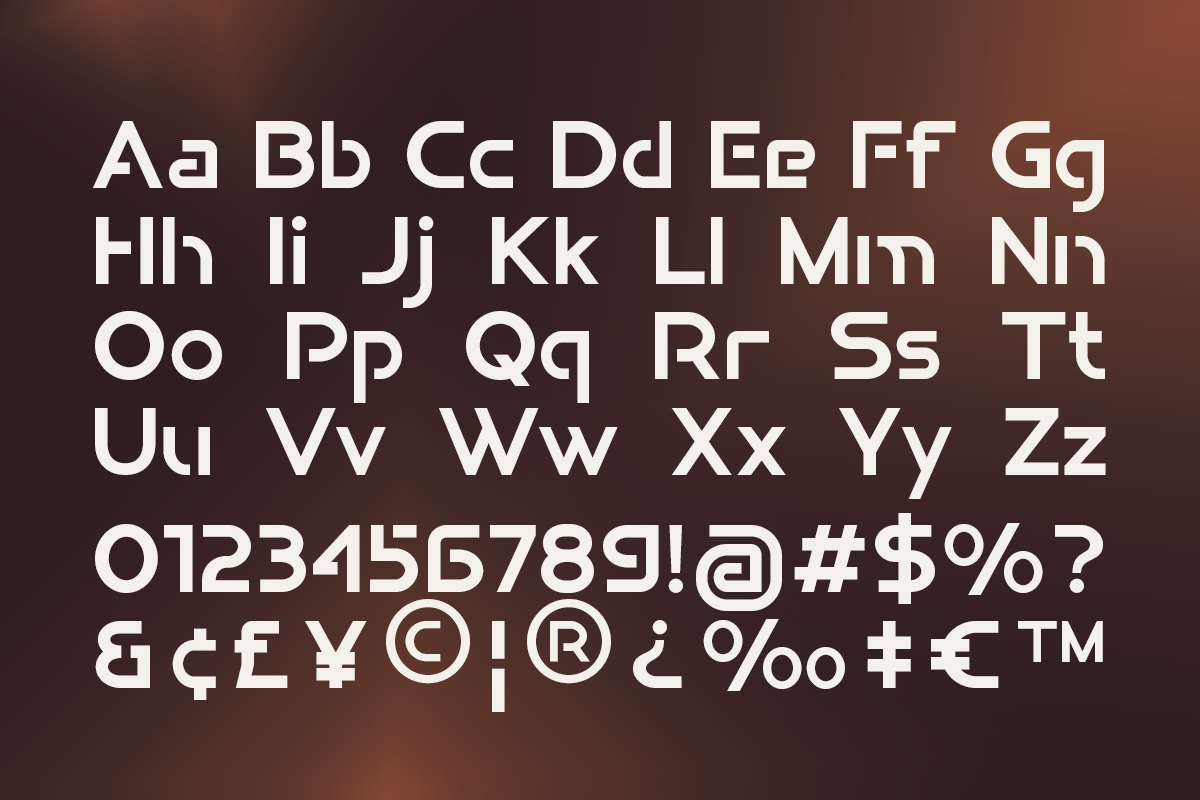 Corpline - Futuristic Techno Sans, a Sans Serif Font by Pandeka Studio (Photo 9 of 9)